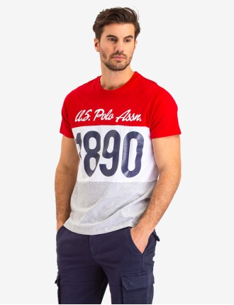 High-Quality 1890 CHEST LOGO T-SHIRT