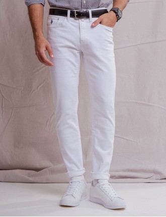 High-Quality WHITE LABEL 5 POCKET SLIM STRAIGHT JEANS Available Now